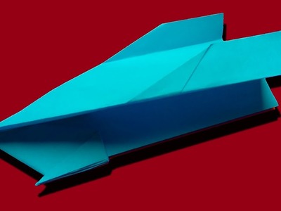 How to fold a really cool paper airplane easy steps - Easy instructions on making paper airplanes