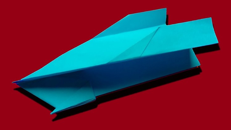 How to fold a really cool paper airplane easy steps - Easy instructions on making paper airplanes