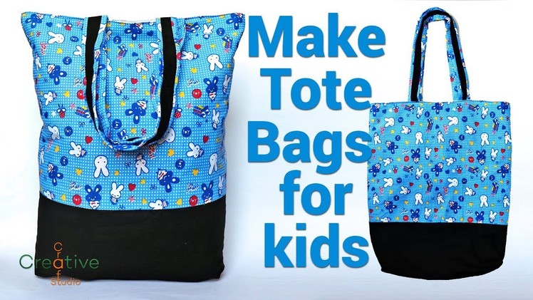 How to Make a Bag: Kids tote Bag design