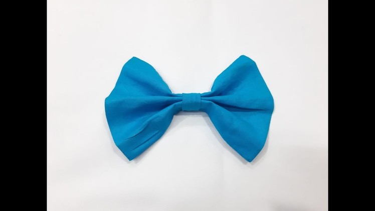 How to make a BOW [Fabric Bow] Part A