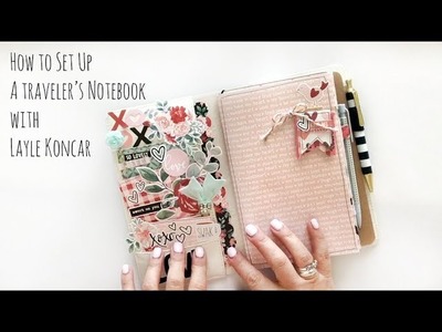 How to Set Up a Traveler's Notebook as a Planner
