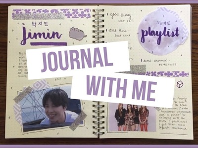 Kpop journal with me | bts + blackpink ♡