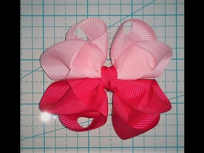 Octopus 2.0 (blooming octopus) bows using 2 colors