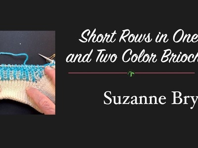 One and Two Color Brioche - Short Rows