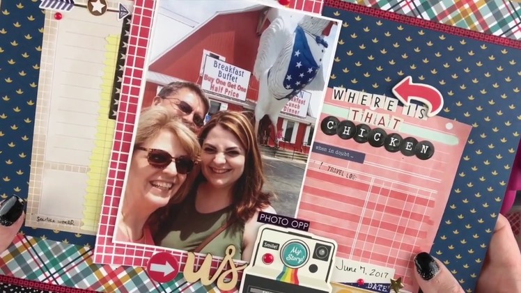 Scrapbook Process #249: Where is that Chicken?
