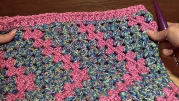 The "Almost" Seamless Granny Cowl Crochet Join (Ep. 8)