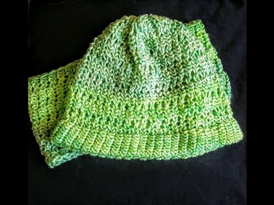 Tighten folded brim Loom Knit hack