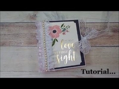 Tutorial for My Just Married Mini Album