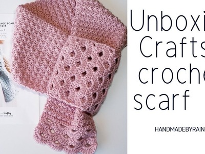 Unboxing - Craftsy.com - Vintage Scarf Crochet Kit