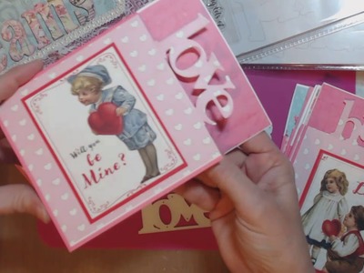 Valentine Cards  using Edge able dies from Crafters Companion