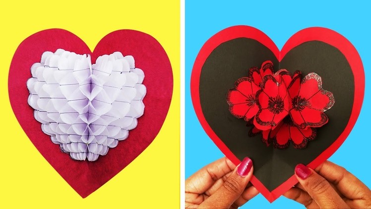 Valentine's day Card ideas | DIY pop-up card for valentines day | Craftsbox
