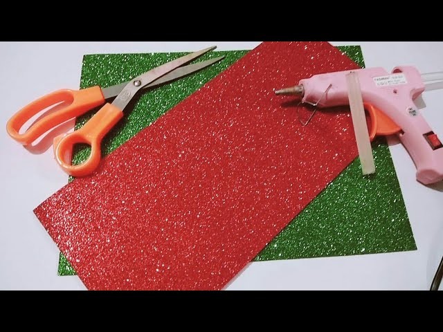 #ValentineSpecialRose Making of Rose with glitter paper