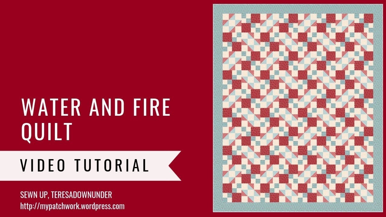Water and fire quilt pattern
