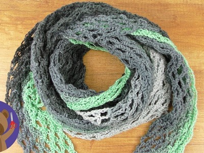 XXL Scarf | Fast and Simple | Net Pattern for Scarves | Crocheting Inspiration