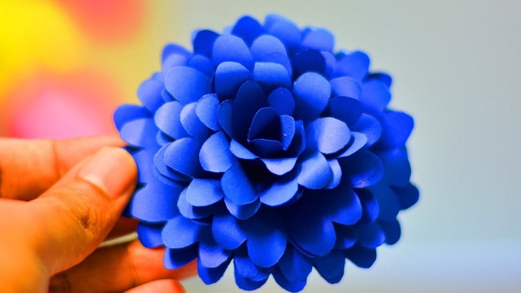 BEAUTIFUL FLOWER| SIMPLE LIFE HACKS |PAPER CRAFT| WASTE MATERIAL REUSE IDEA |TRICKY LIFE|