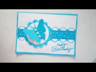Beautiful Handmade Birthday Card Ideas. DIY Greeting  Birthday Card. Easy Paper Craft.