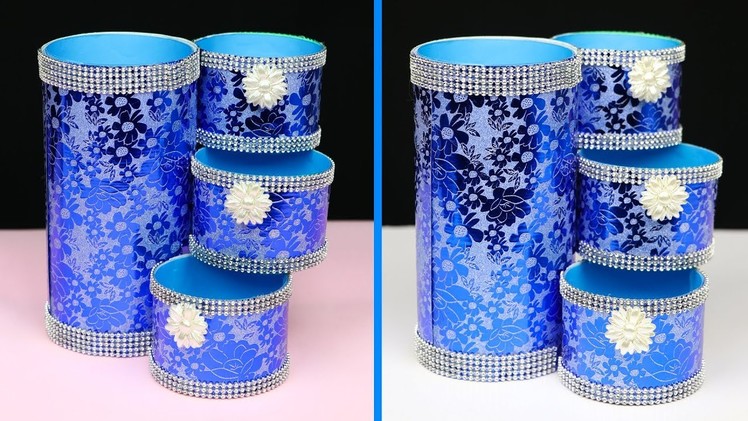 DIY Best out of waste plastic bottle craft || Plastic bottle organizer || diy crafts