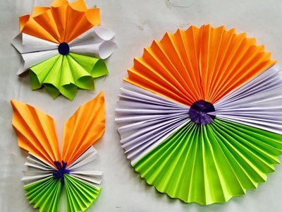 DIY easy paper craft | Rebuplic Day.Independence day paper crafts idea