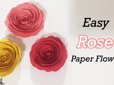 DIY Paper Flowers Craft | How to Make Easy Paper Flowers | Paper Roses | Room Decor