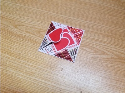 DIY quick paper envelope with hearts ❤????????❤ by GS craft.