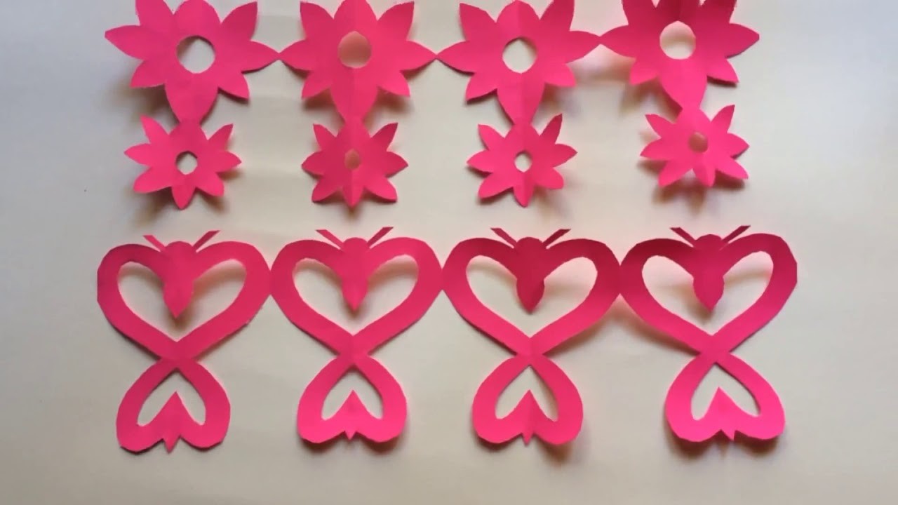 fun-craft-for-kids-decoration-ideas-hearts-garland-birthday-party