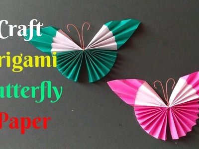 How To Make A Paper Butterfly | Diy Craft Origami Butterfly Paper #2 | Home Diy Crafts Paper