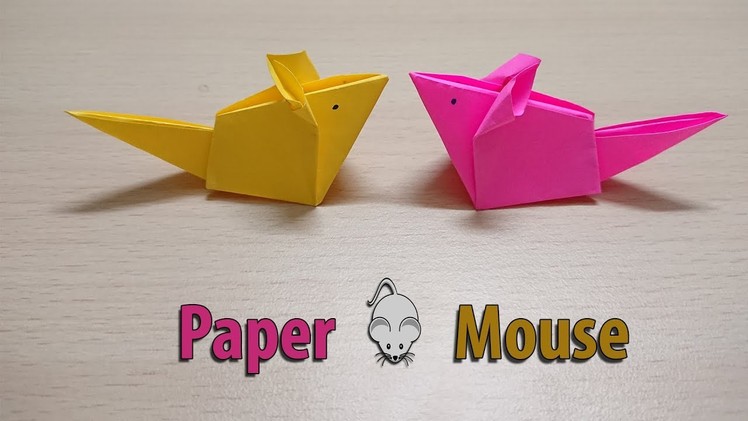 How to make a Paper Mouse : DIY Craft : Paper Craft