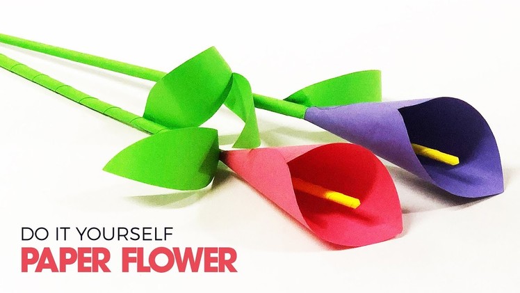 How to make Paper Flower | Easy Paper Craft | Paper Craft Ideas | Craft for Kids