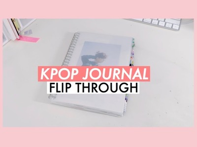 Kpop journal flip through