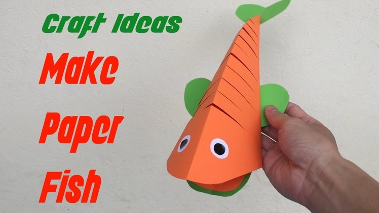 Make paper Fish - Papier fisch | Craft Ideas | Mr Simple