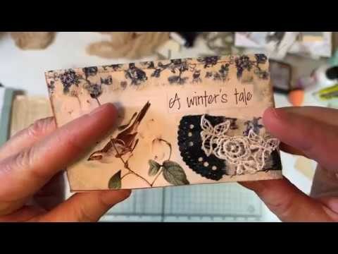 Craft with Me - A Tattered Dream Winter's Tale Ephemera