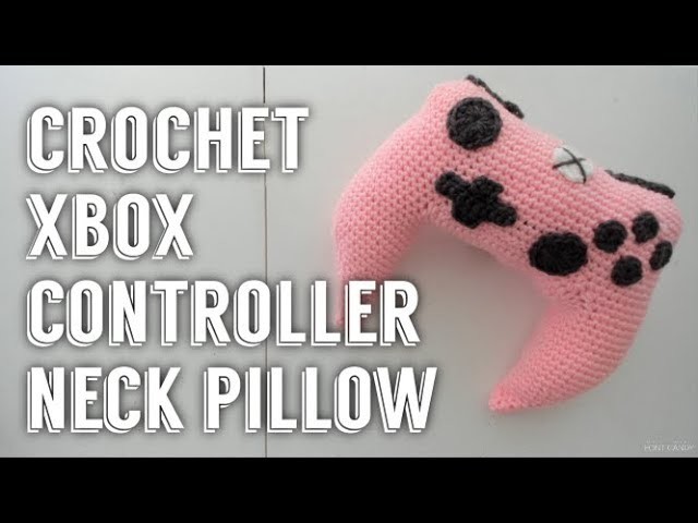 Heart Crochet Xbox Controller Neck Pillow Tutorial Diy Crochet