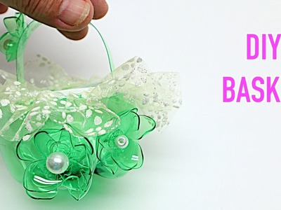 Cute Basket from Plastic Bottle | Art and Craft Ideas