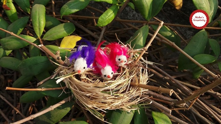 DIY Birds Nest | How to make a Bird Nest l Easy DIY Projects