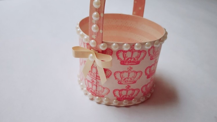 DIY Cute Tiny Basket | Craft Nifty Creations