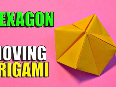 DIY  Flexagon - DIY Origami Tutorial  Origami Stress.  How To Fold Stress Toy
