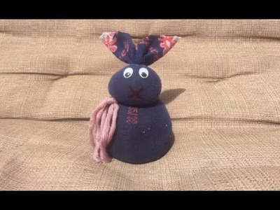 DIY: How to Make a Sock Bunny