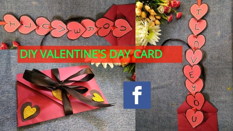 DIY Love Envelope Card | Valentines Day Special Card 2019 | Super Easy Card Idea