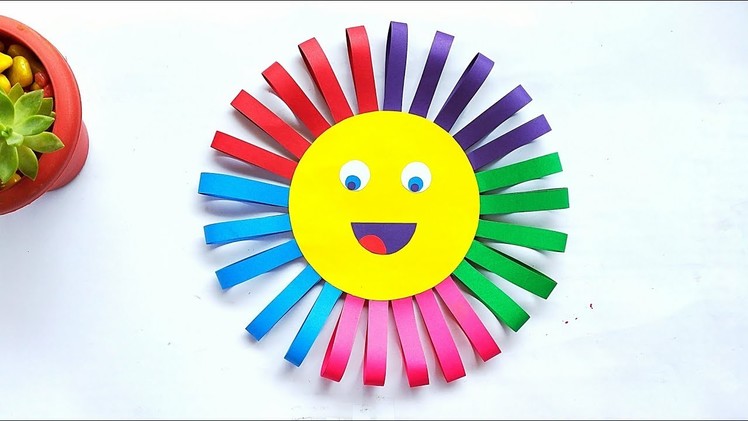 DIY Paper Sun || How to Make Easy Paper Sun || Paper Craft