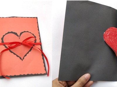 Diy Pop Up Heart Card For Valentine's Day | Handmade Pop Up Card