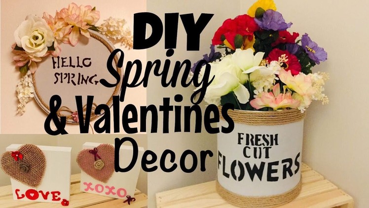 DIY RUSTIC.COUNTRY.FARMHOUSE SPRING.VALENTINES DAY DECOR | HOW TO | TUTORIAL | ROMANTIC HOME DECOR