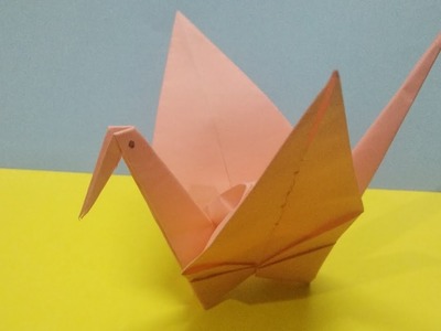 Easy origami.paper craft.art and craft.how to make a bird from paper.bird making.paper bird.crafting