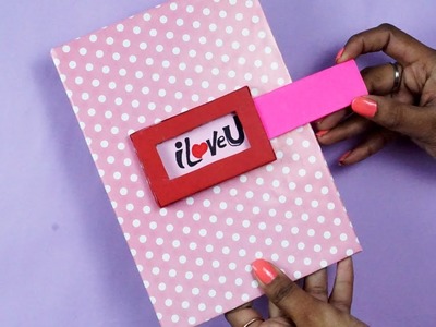 Easy Valentines Card - How to Make Love Card Easily - Valentines Special Craft