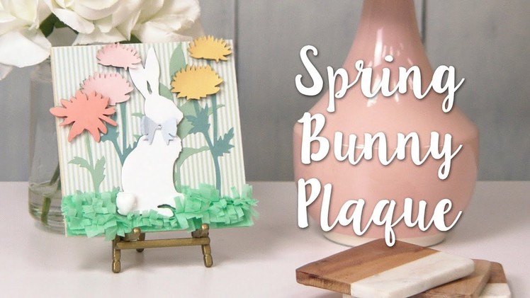 How to Make a Bunny Décor Piece! Beautiful Spring DIY