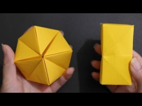 How to make a Paper Fortune Teller | Origami Moving Flexagon Tutorial | DIY paper crafts
