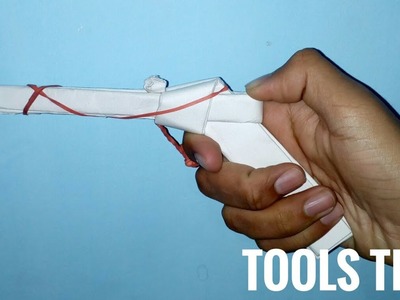 How to Make a Paper Gun that Shoots | 100% Working | DIY | Tools Tech
