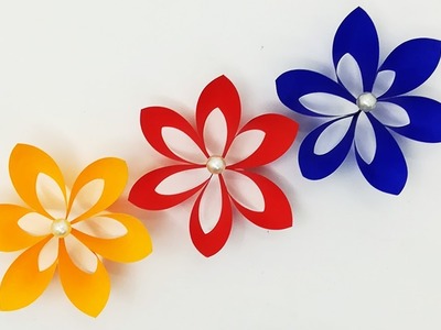 How to Make Beautiful Flower With Origami Ideas | Diy Simple Easy Paper Crafts Handmade