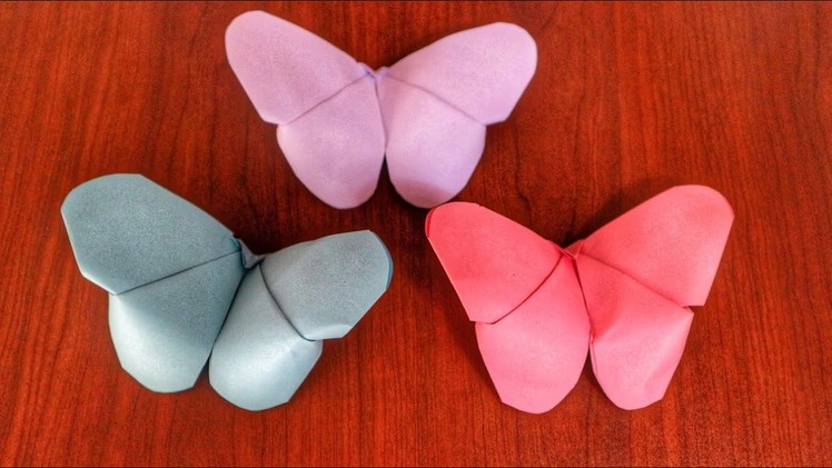 How to make Origami paper butterflies | Easy craft | SL PapaerART