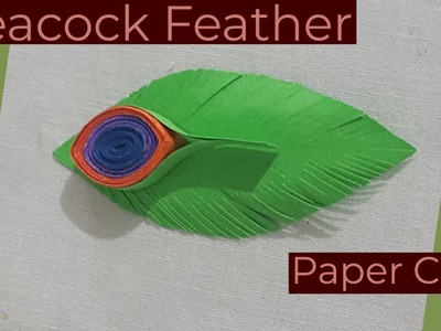 Peacock Feather | Paper Craft | Crafts Idea | Paper Craft Ideas