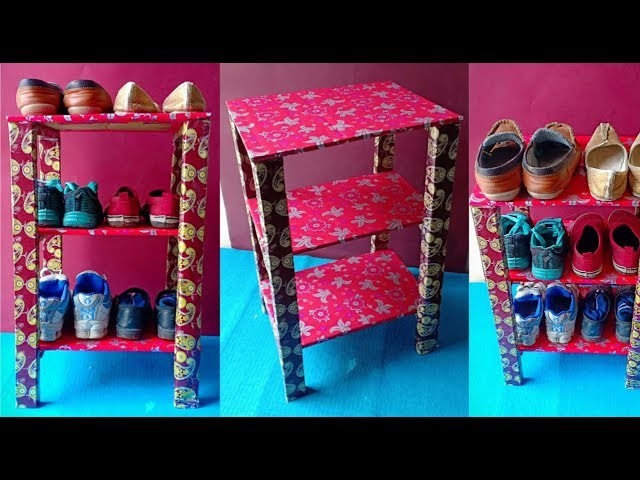 Shoes Stand ! Best Out Of Waste Organization idea | DIY Shoes Rack | How to make Shoes Rack